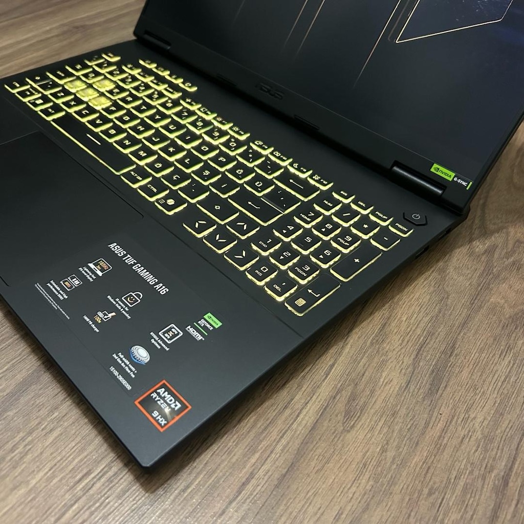 RTX5060 Asus TUF Gaming Laptop Ryzen 9 8940HX / 22 Ay Garantili - 2
