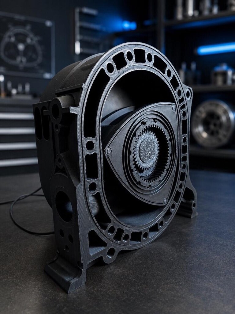 Wankel Motor Maketi - 2