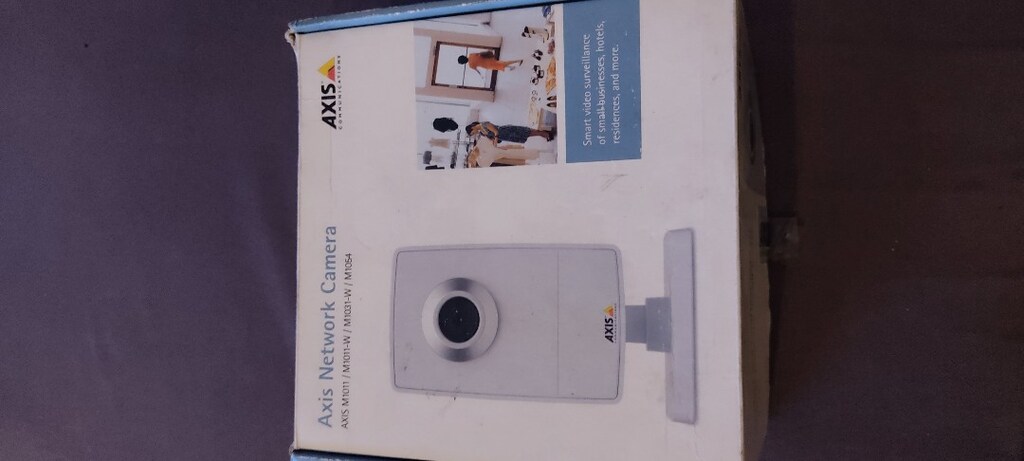 Axis m1011-w network ip kamera wifi gece görüşlü güvenlik kamera sıfı - 4