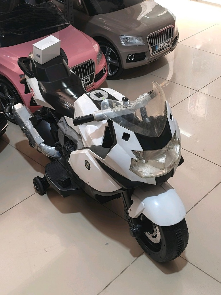 (AnkaCar çocuk oto galeri)LİSANSLI BMW AKÜLÜ ARABA MOTOR BİSİKLET - 5