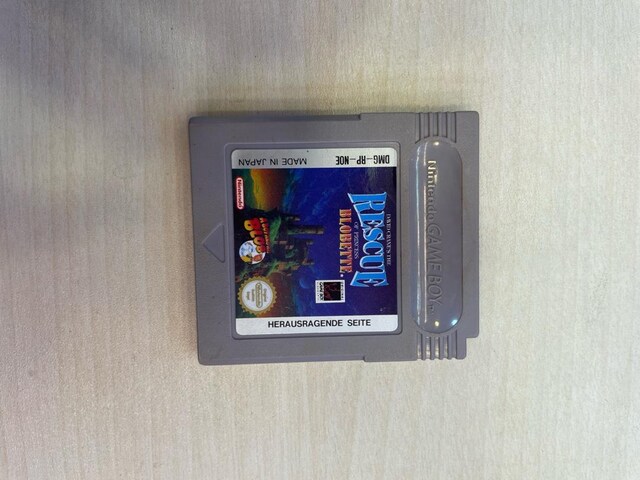 rescue of princess blobette gameboy klasik oyunu