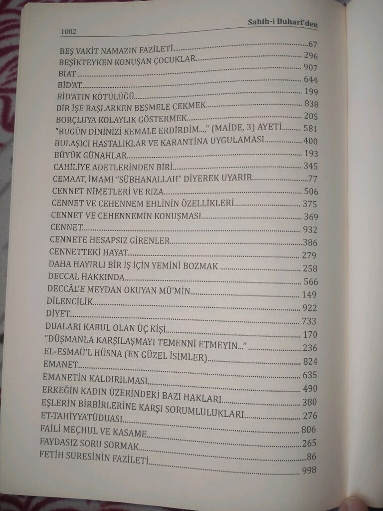 Dini kitap Sahihi Buhariden Vaazlar Hadisi şerif ler kitabı - 5