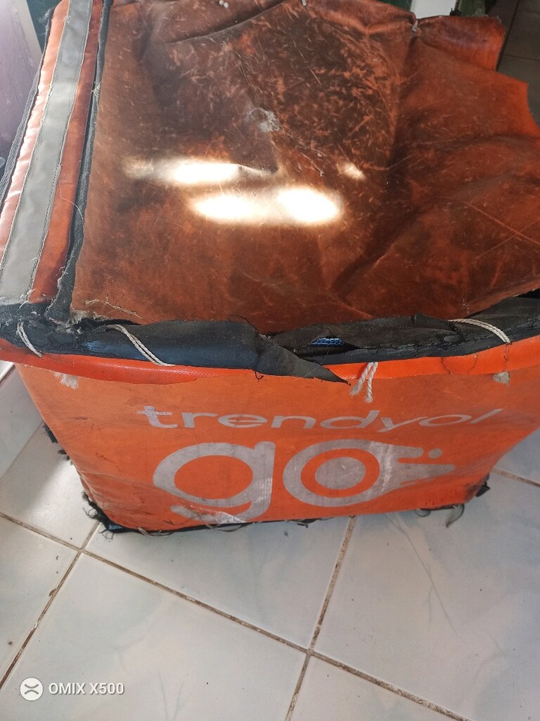 motor motorsiklet kurye paket çantası çanta - 4