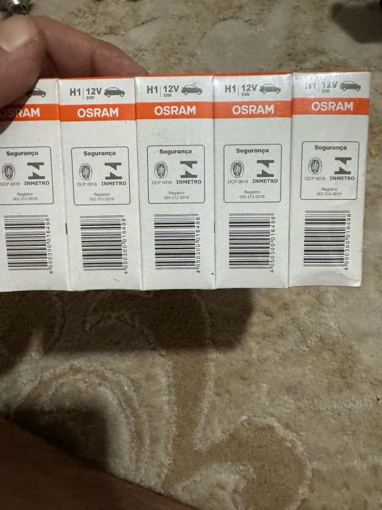 2 Adet Osram H1 12V 55W Binek Araç Far Ampulü Sıfır Kutu - 4