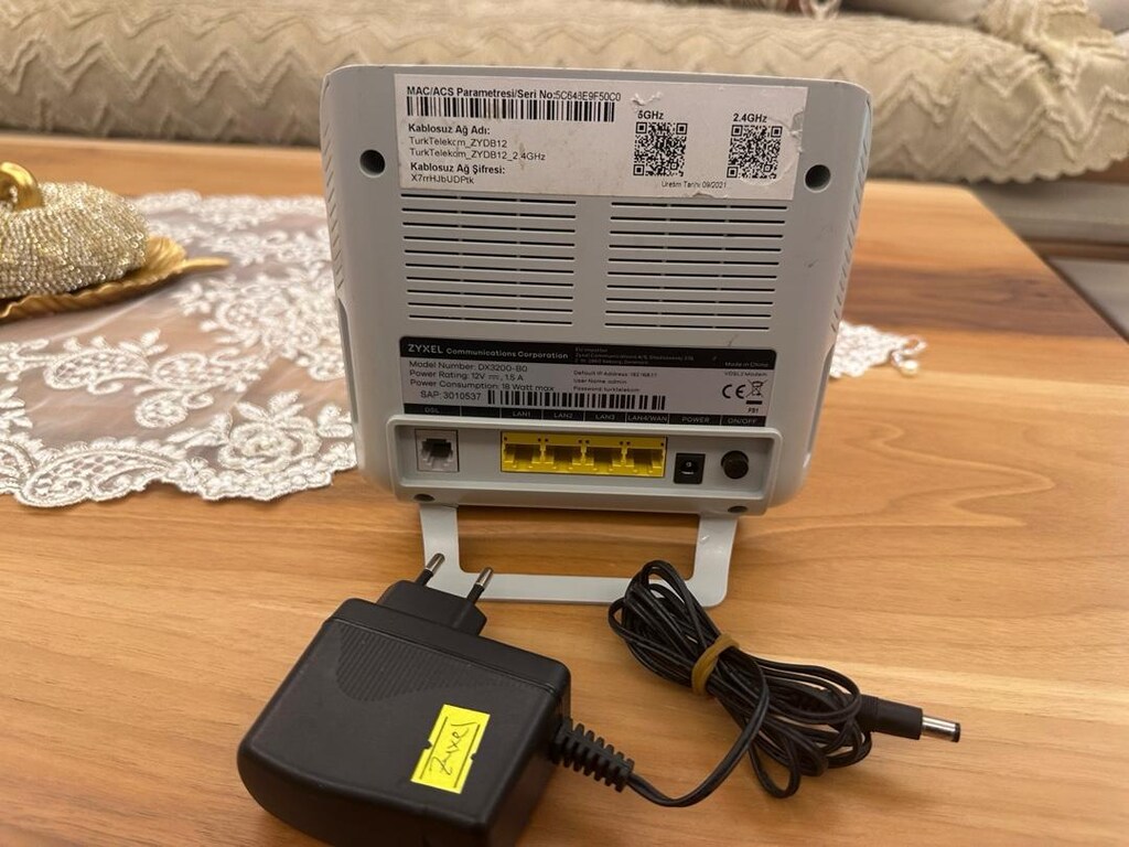 wifi 6 Zyxel vdsl2 modem - 7