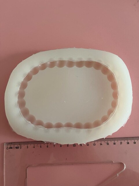 Bubble Oval Tepsi Silikon Kalıp