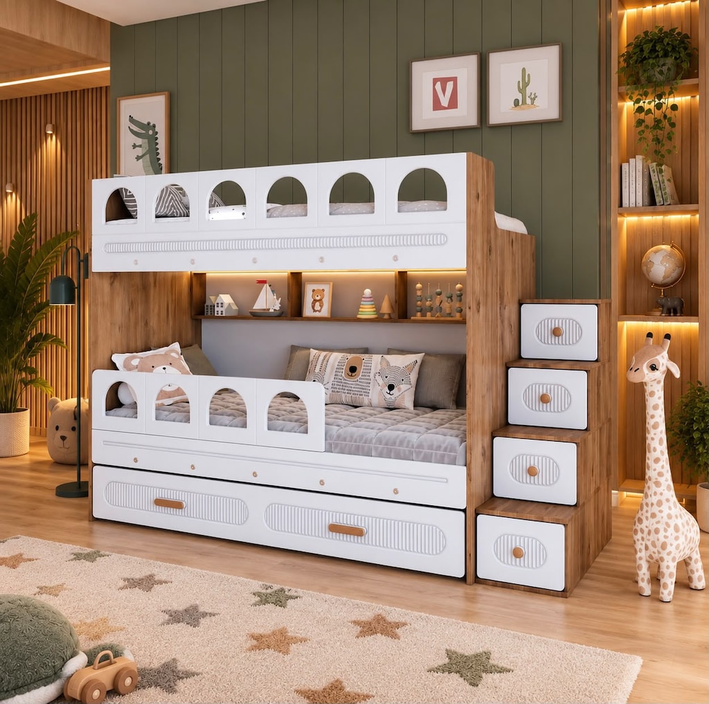 RANZA YAVRULU %100 MDF ÇELİK DESTEKLİ SIFIR - 7