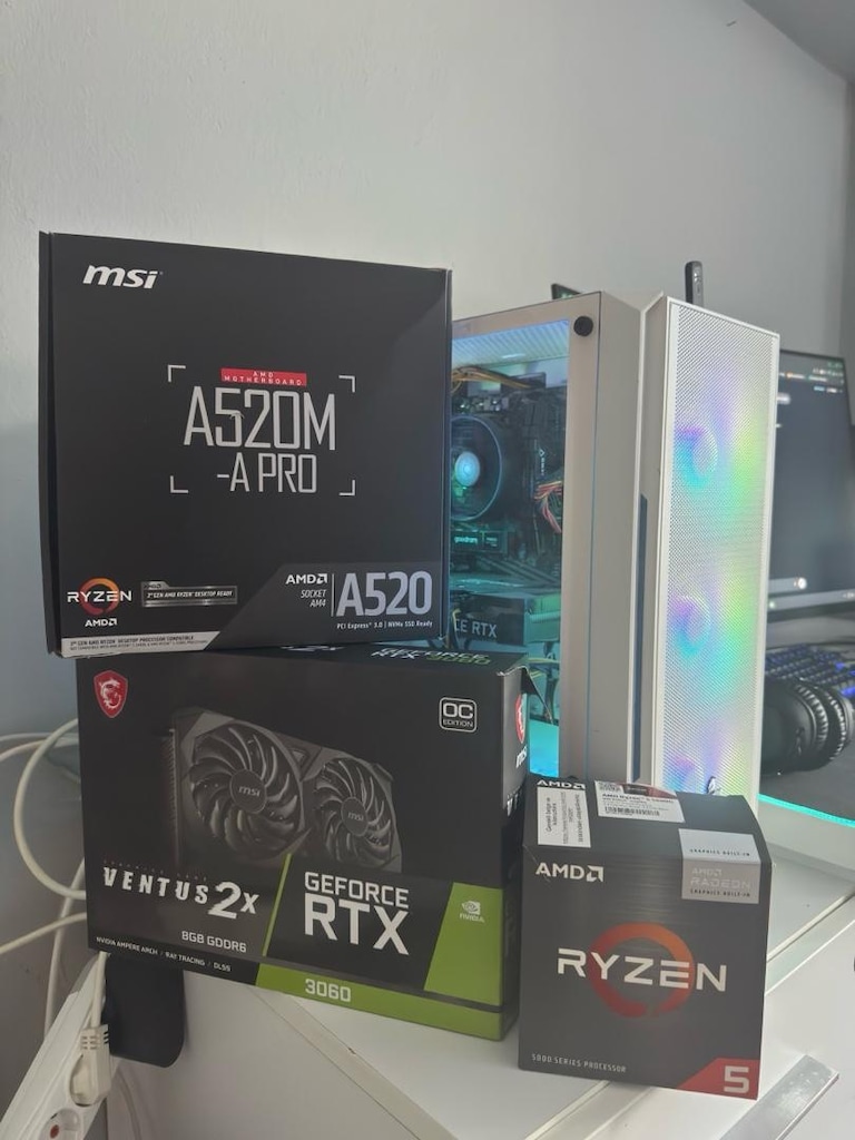 RTX 3060 + Ryzen 5 5600G Gaming PC (Temiz & Sorunsuz) - 2