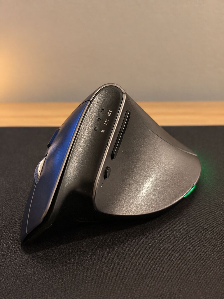 Pusat Ergo Wireless Dikey Ergonomik Mouse - 11