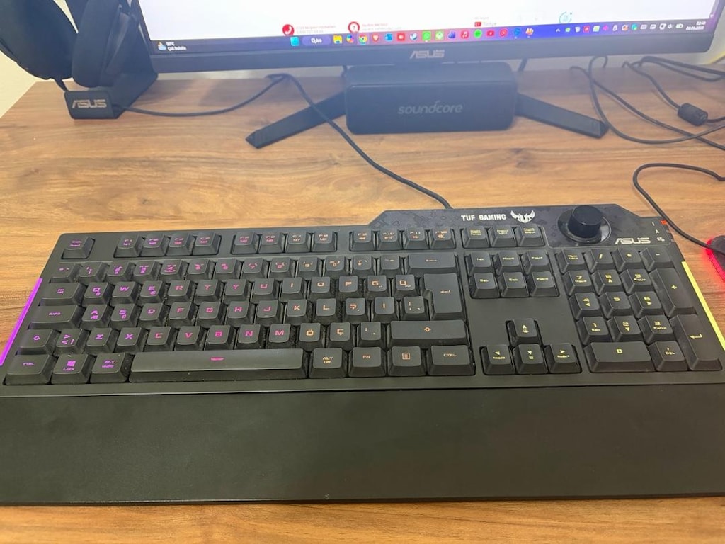 ASUS TUF GAMING COMBO K1/M3 AURA SYNC RGB OYUNCU KLAVYE VE MOUSE - 2