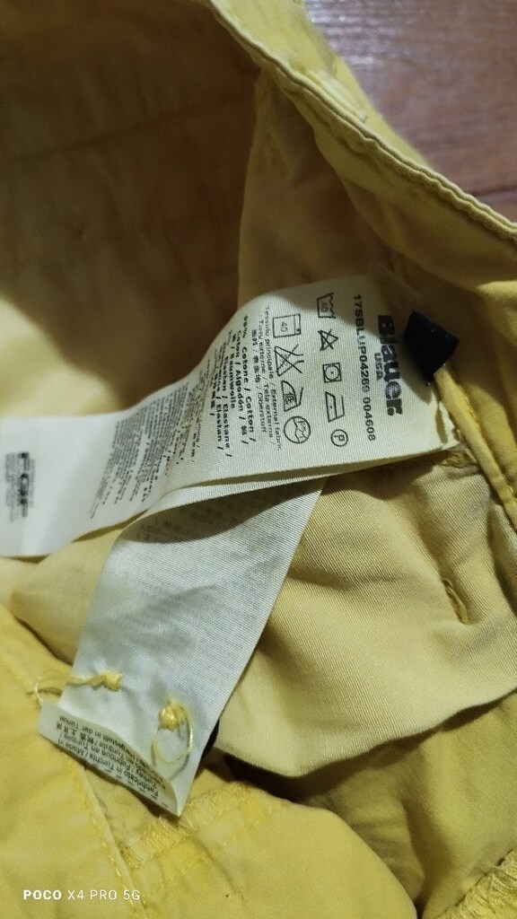 #Blauer USA ithal marka şık bermuda pantolon .Eni 40 Boyu 48 . - 8