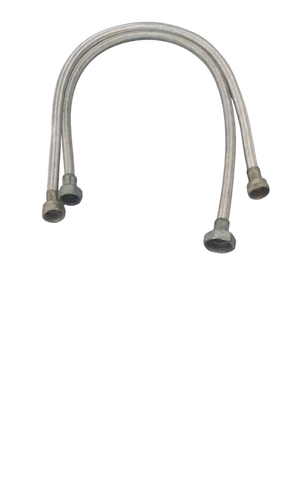 2'Lİ ÇELİK ÖRGÜLÜ FLEX HORTUM (70 CM) - 2