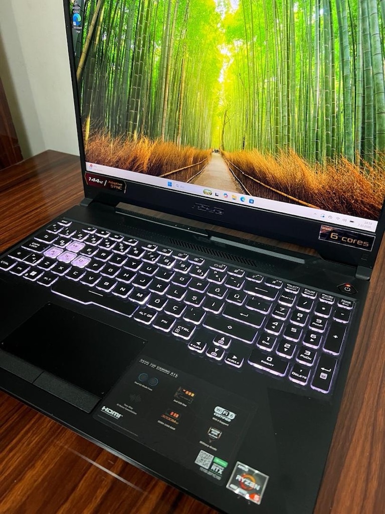 ASUS TUF RTX 3050'li GAMİNG LAPTOP ÇANTA&FATURA - 7