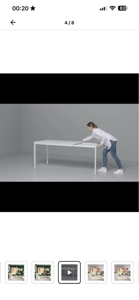 ikea VIHALS açılır yemek masası - 3
