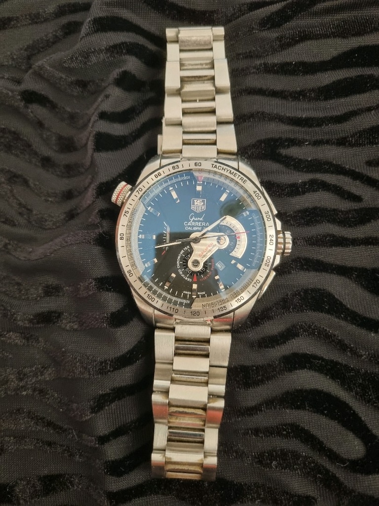 rolex royal ve tag heuer grand carrera 36 erkek kol saati - 4