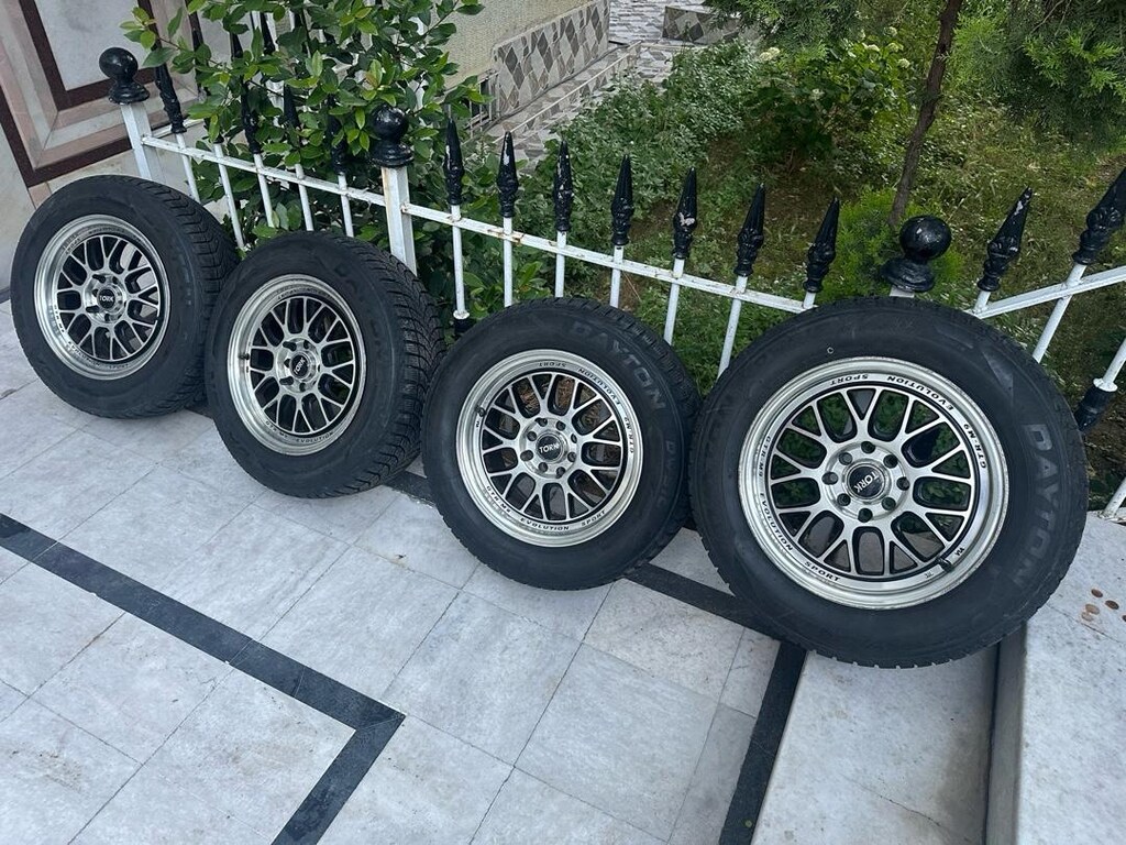 Yeni Ayarında Sport jant Tork Evolution jant Dayton lastik takımı - 3
