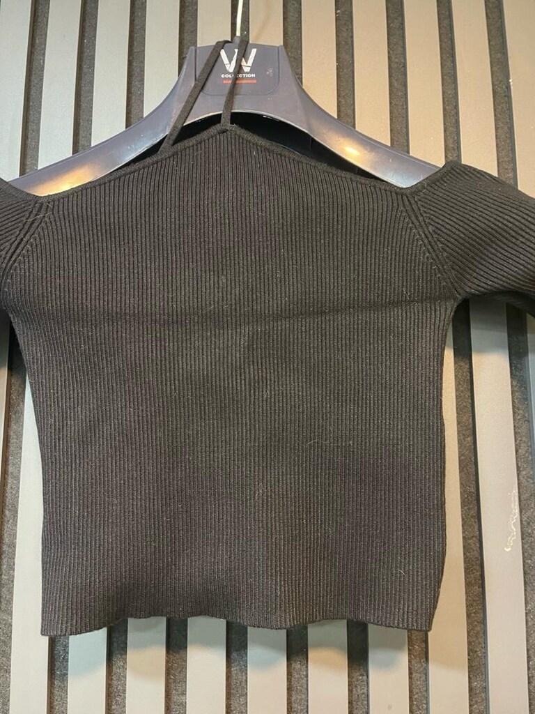 ZARA UZUN KOLLU CROP TOP - 3