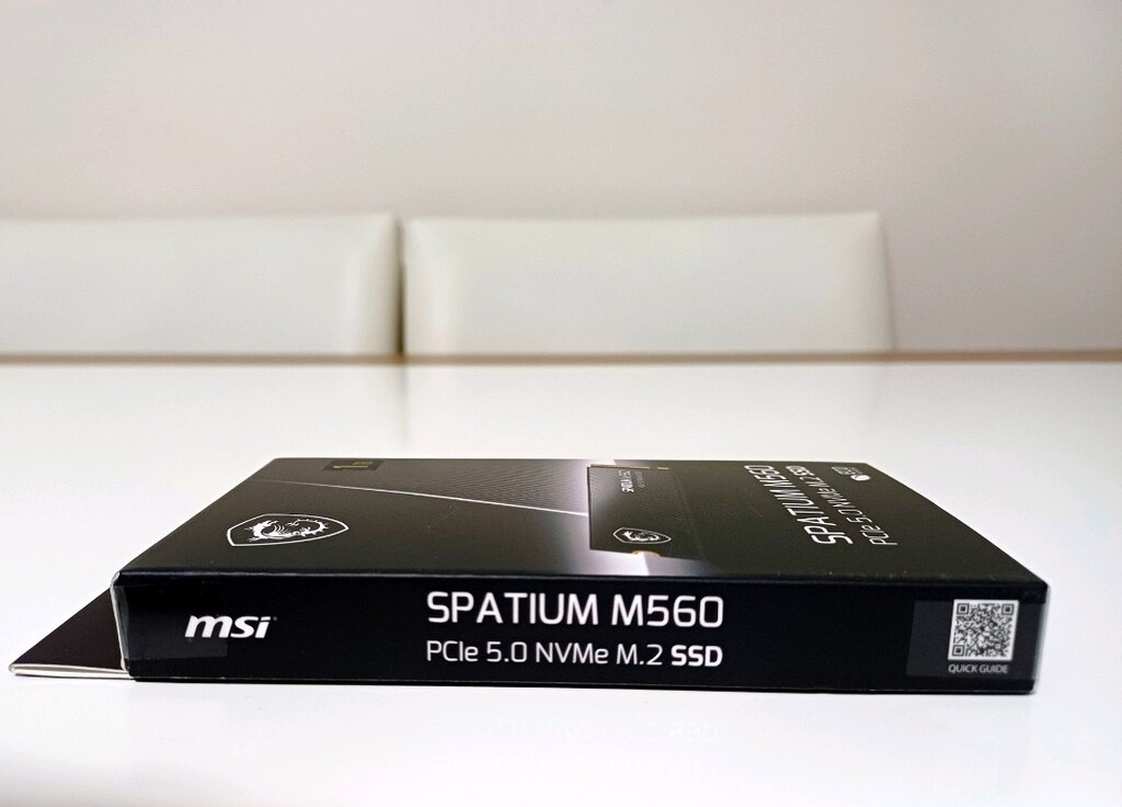 SIFIR MSI SPATIUM M560 GEN 5 PCI E 5.0 1TB NVME M.2 SSD - 9