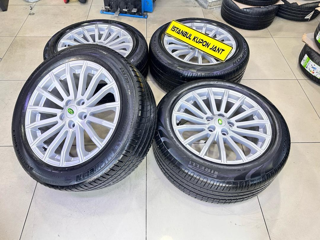 19 İNÇ JANT LASTİK TAKIMI 5x120 ORJİNAL RANGE ROVER 255/50/19 SET - 2
