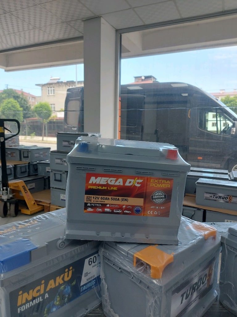 60Ah MEGA DC eskisi iadeli