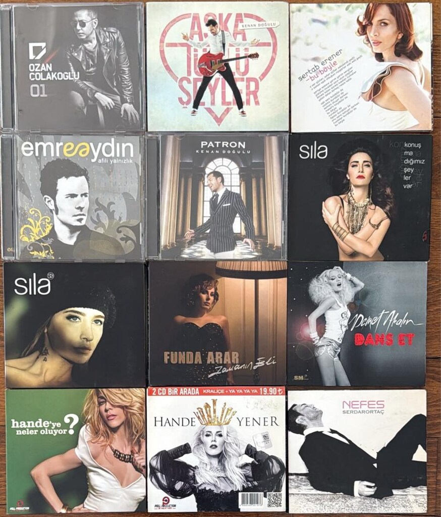 Koleksiyonluk Orijinal CD, DVD ve VCD Arşivi – Türkçe/Yabancı Müzik & - 4