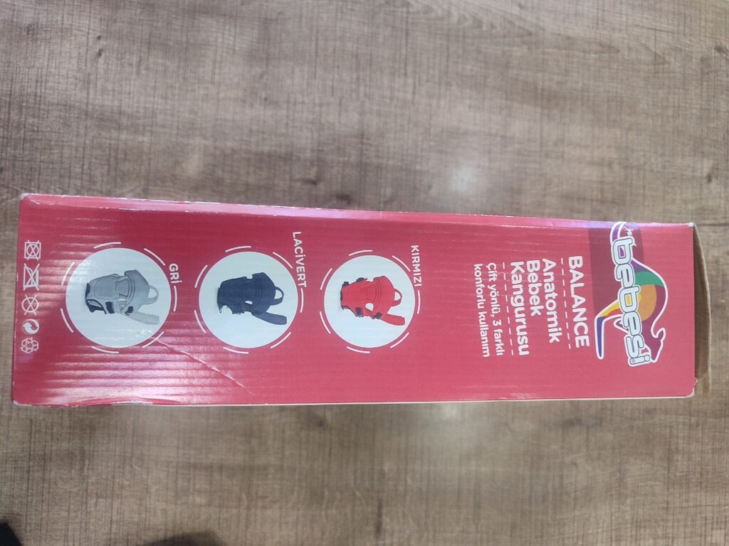 Kutulu Kırmızı Bebesi Balance Bebek Kangurusu (Hediye) - 4