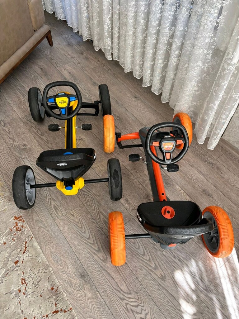 BERG Reppy Racer pedallı go-kart modeli 2 ile 6 yaş arası çocuk uyumlu - 10