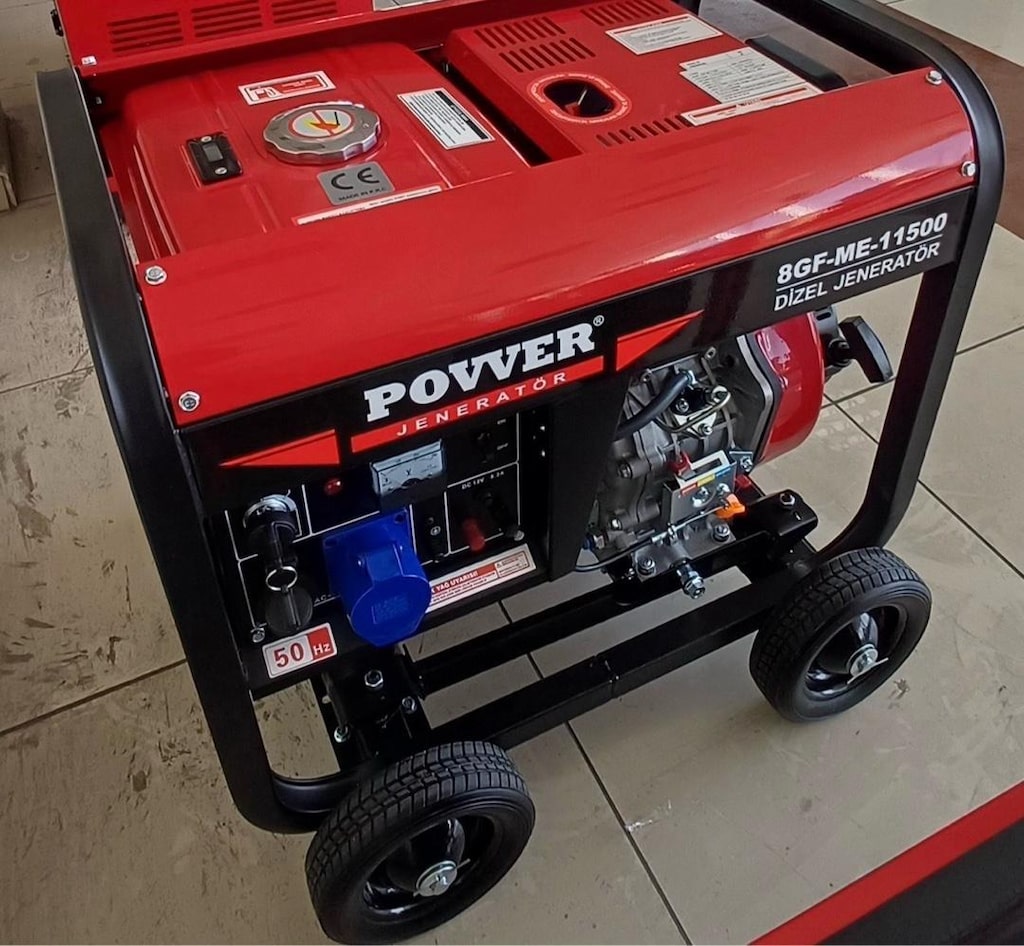 power 11500 lük dizel jeneratör garantili - 6