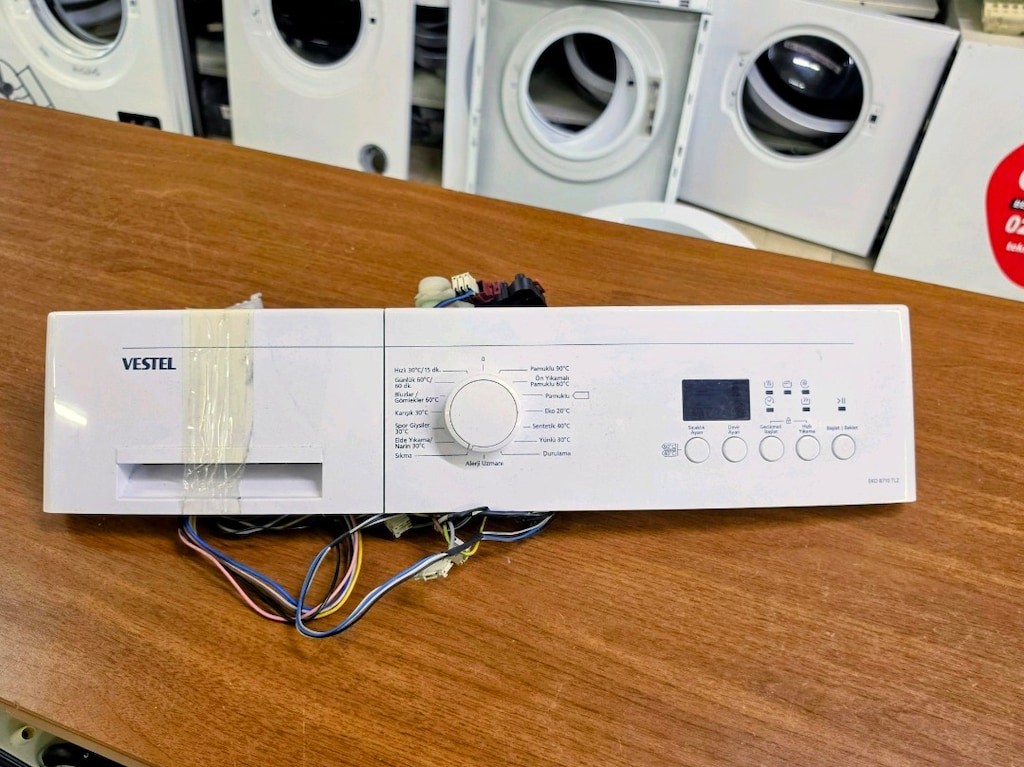Vestel EKO 8710 TLZ Çamaşır Makinesi Ön Panel Kartı - Orijinal Yedek P - 2