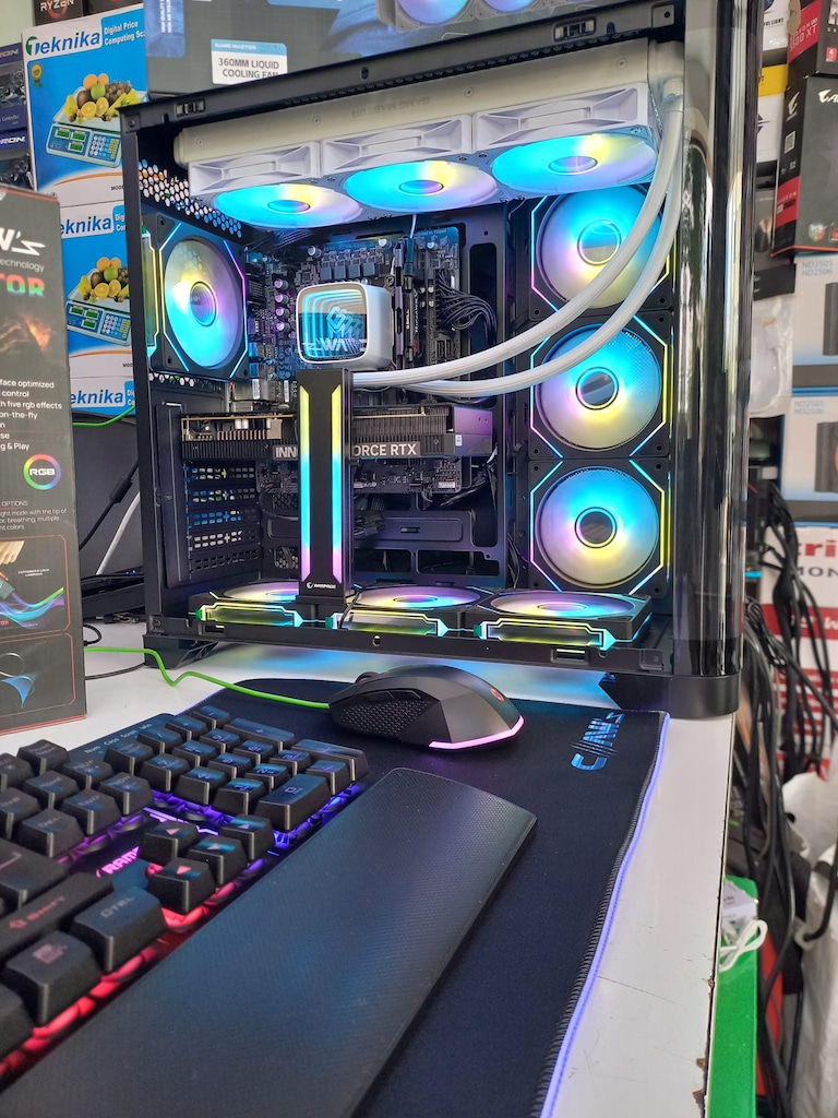 NOKTA HATASIZ!!! RAMPAGE İ5 12 NESİL 32 GB RAM RTX 5060 165 HZ - 9