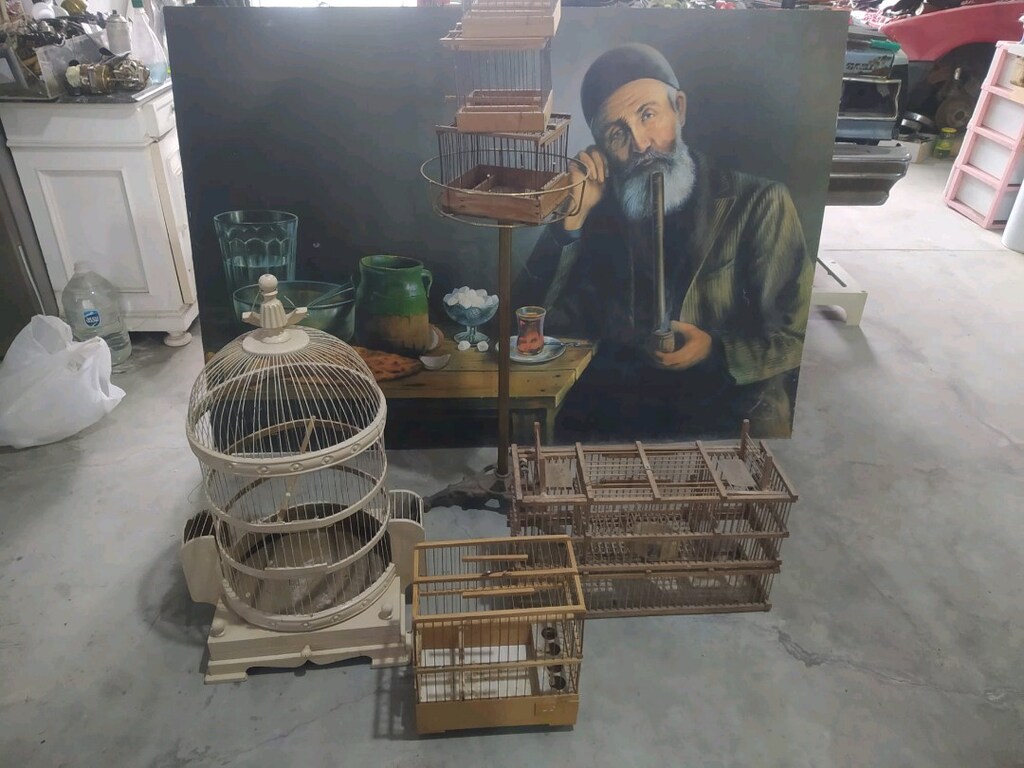 ÇEŞİTLİ KUŞ VE PAPAĞAN KAFESLERİ VE KAPANLAR - 8