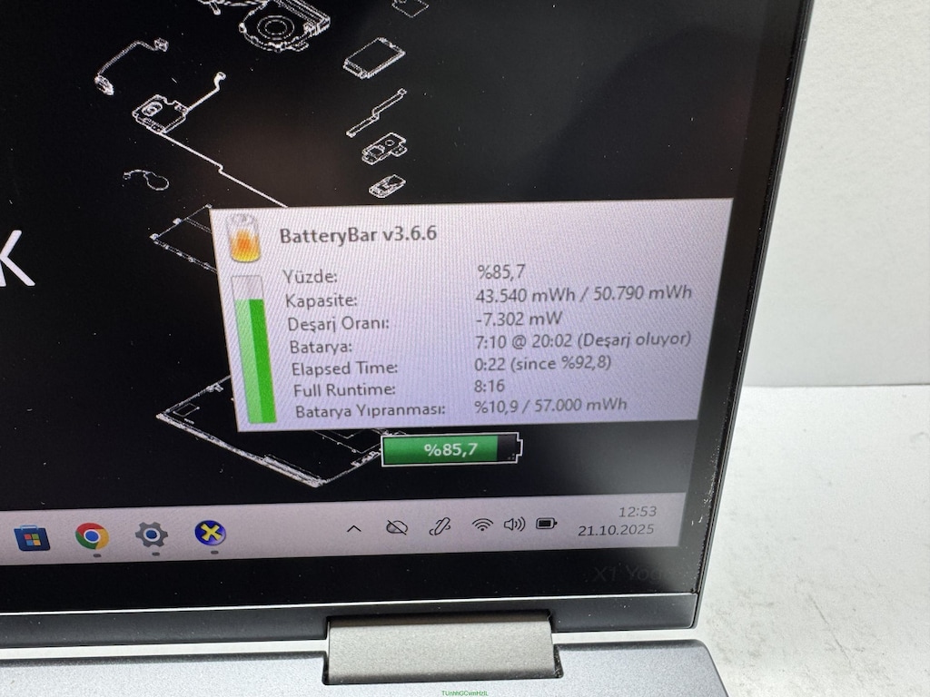 THİNKPAD X1 YOGA İ7 12. NESİL 16 GB RAM 512 NVME DOKUNMATİK - 3