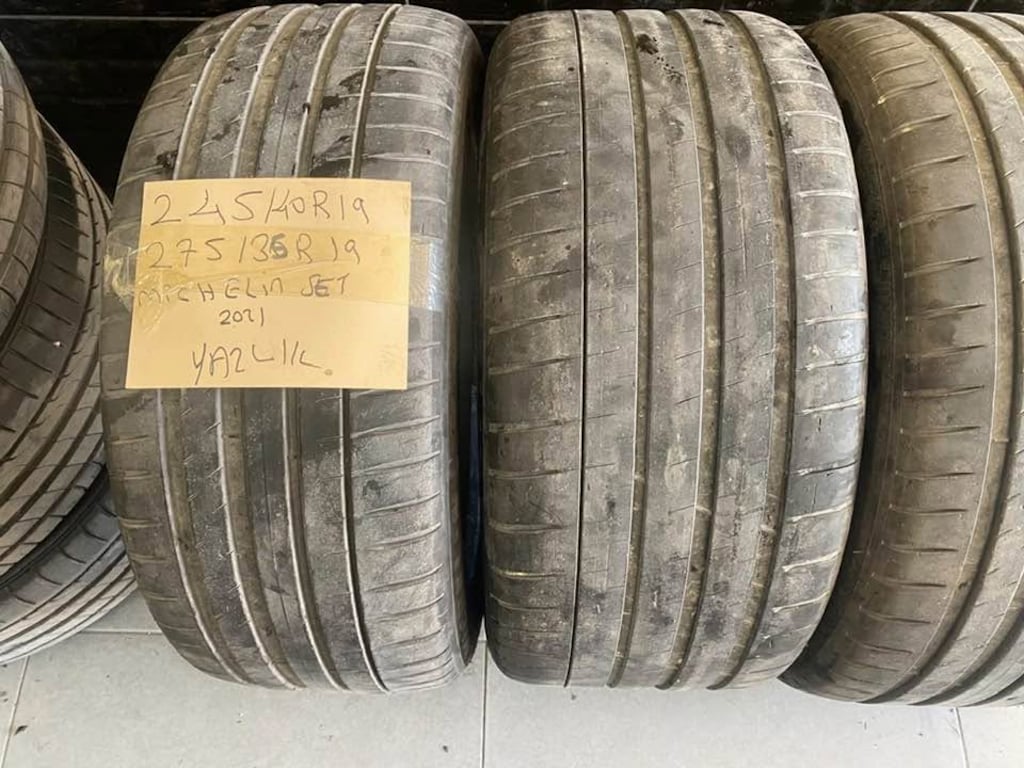 245/40/19-275/35/19 MİCHELİN 2021 YAZ HATASIZ SIFIR GİBİ TEMİZ - 6
