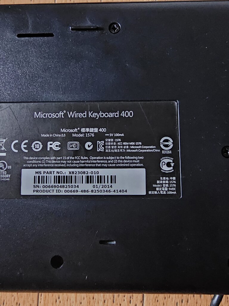 MİCROSOFT KLAVYE - 10 ADET VAR - 6