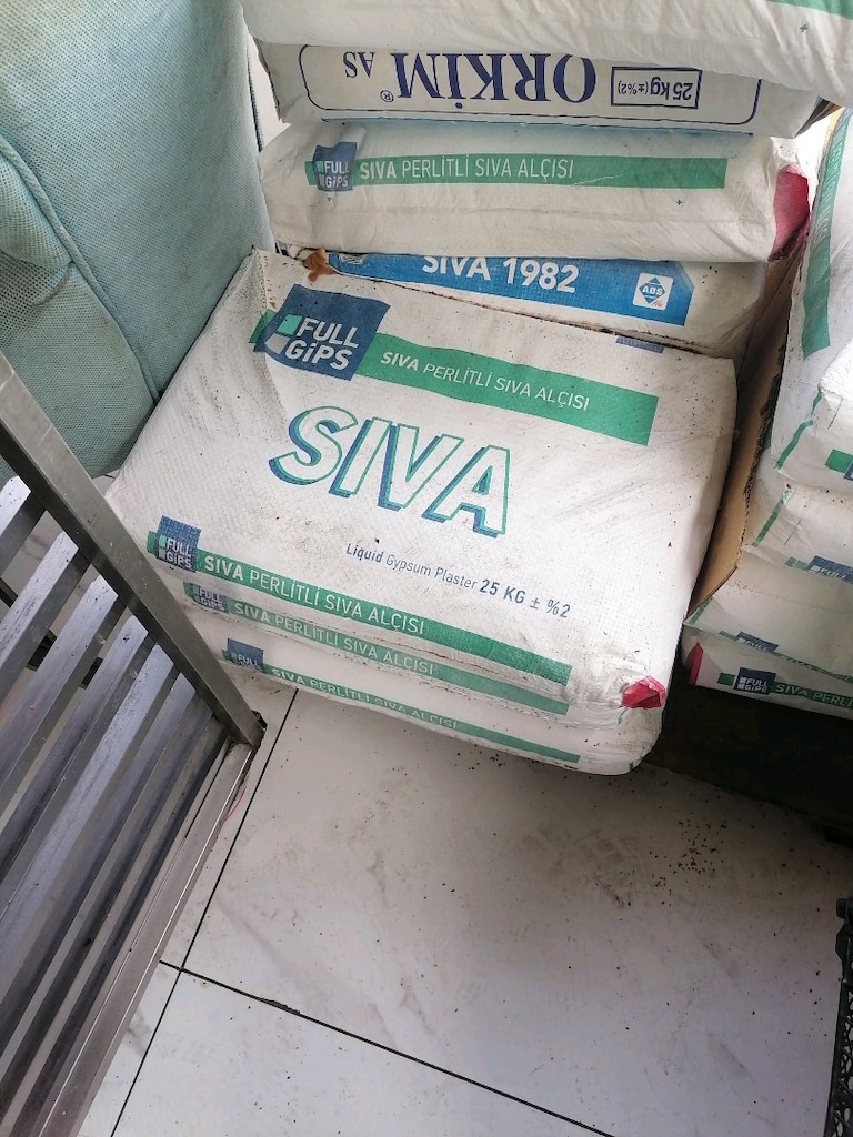 13 adet PERLİTLİ SIVA ALÇISI 25KG - 4