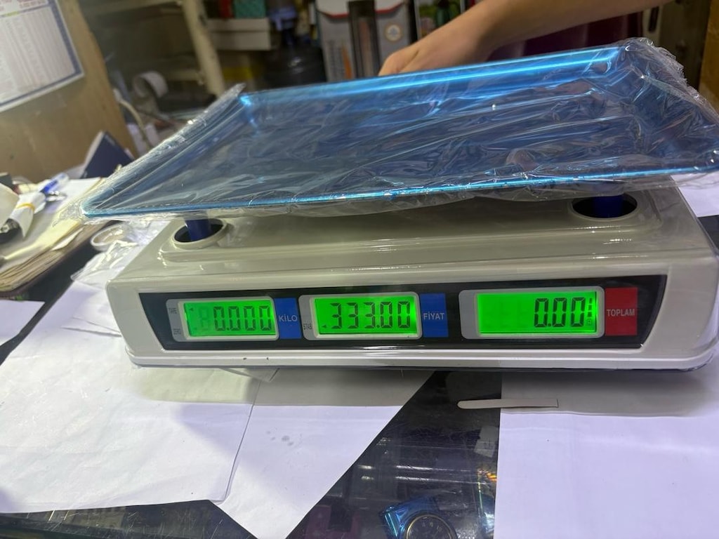 Royal Scale 40Kg 2Gr Dijital Fiyat Hesaplamalı Terazi Çift Ekran - 9