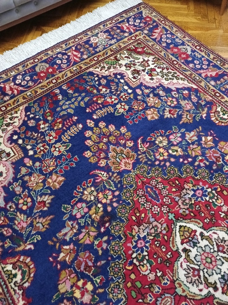 El dokuma iran halısı 6.35 m2 - 12