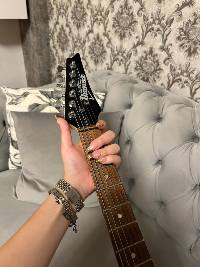 İbanez Grx70qa Elektro Gitar Siyah - 4