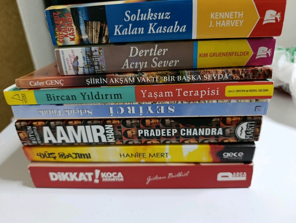 Tamamı temiz, özenle kullanılmış ve yıpranmamış kitaplardan oluşan set - 2
