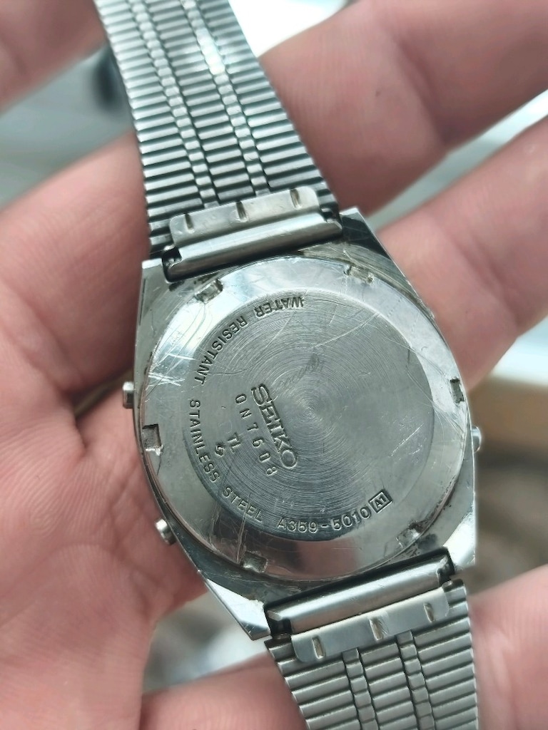 Seiko dijital kol saati - 8