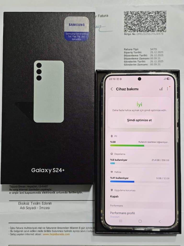 Samsung s24+ - 3