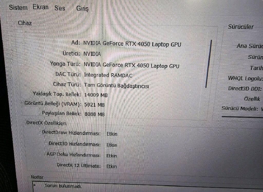 LENOVO LOQ RTX 4050’Lİ GAMING LAPTOP - 7