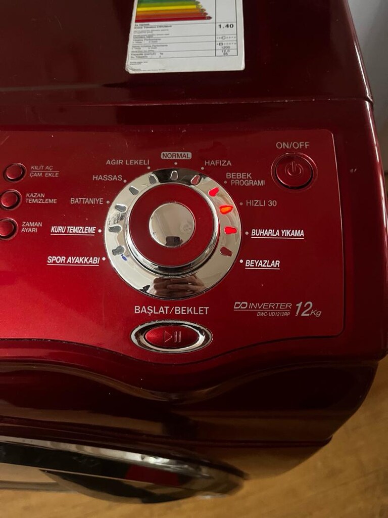 12 kg kurutmalı çamaşır makinesi nakliye var - 6