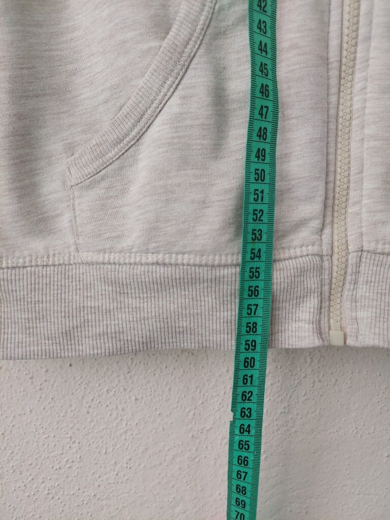 LCW ekru melanj Kapüşonlu Sweatshirt-hırka - 6