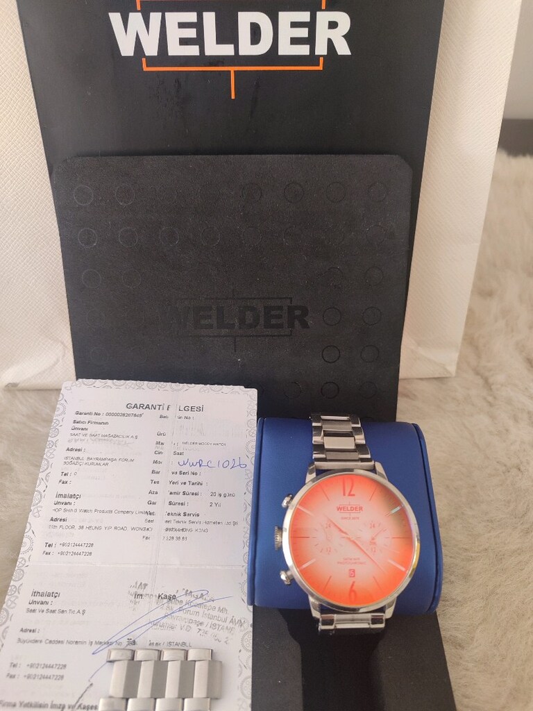 Welder WWRC1026 Silver Saat - 4