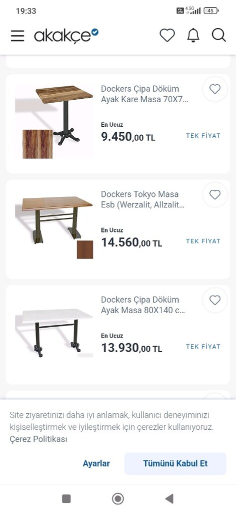 werzalit masa takımı - 6