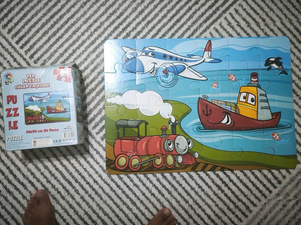 Puzzle Yapboz 24 parça büyük boy - 3