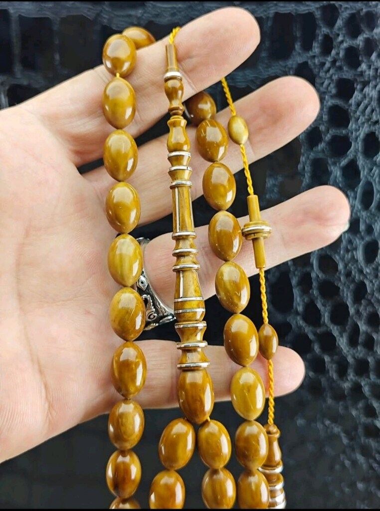 GÜMÜŞ MAKYAJLI KUKA TESBİH - 3