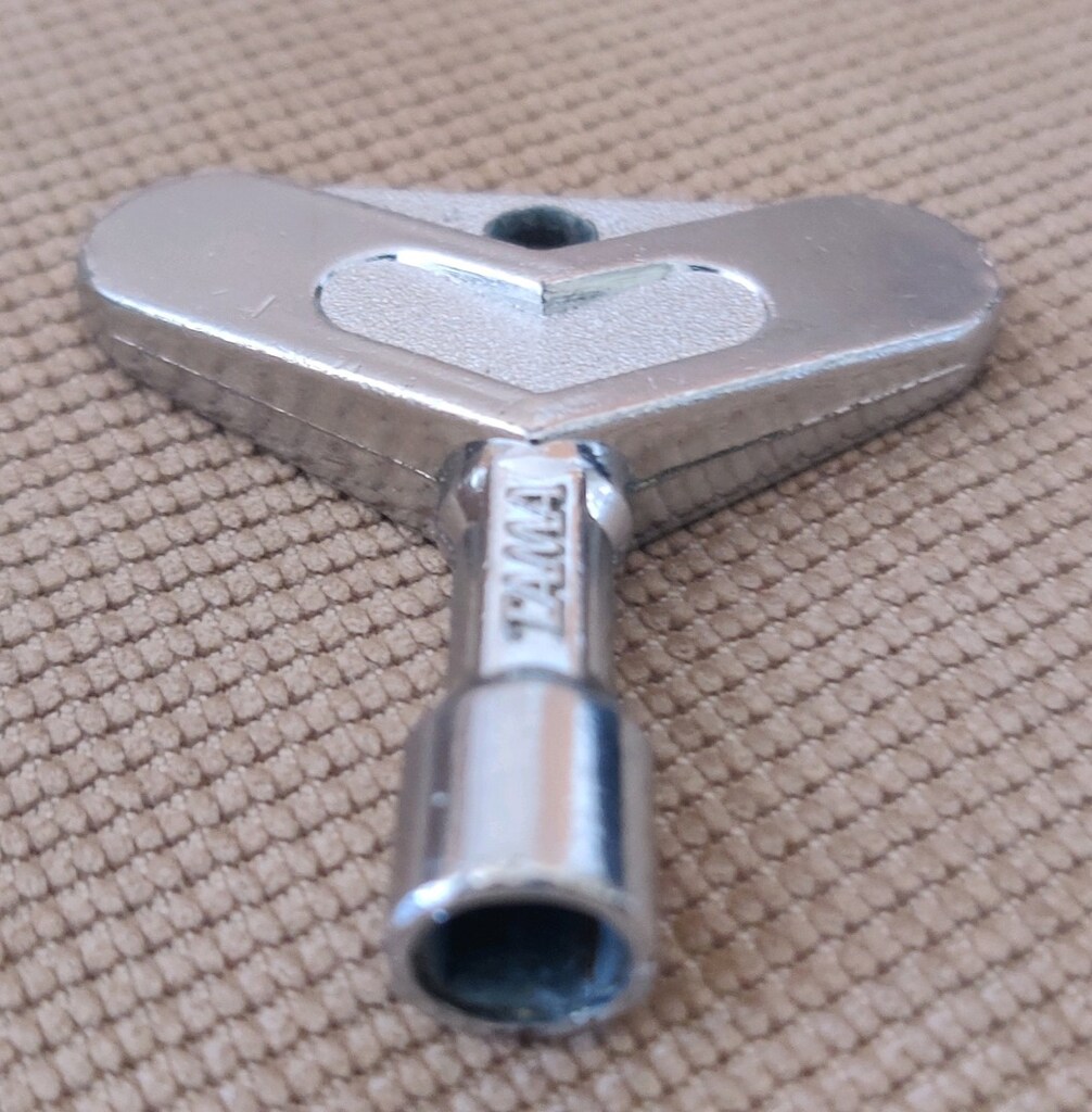 Tama 6560 krom kaplamalı klasik davul akort anahtarı. - 4