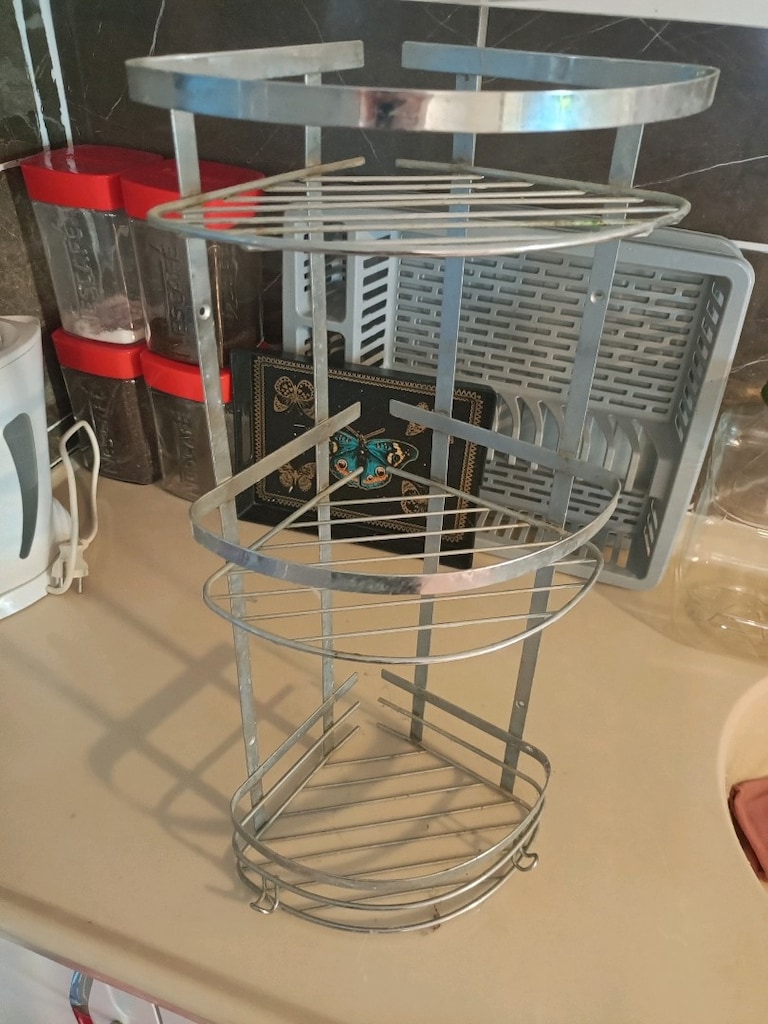 3 lü banyo rafı - 5
